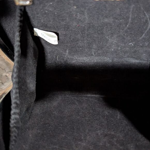 Shimmering Gold and Silver Evening Clutch - Picture 7 of 7